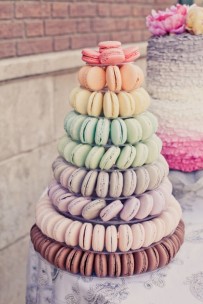 Ombre Cake Tower